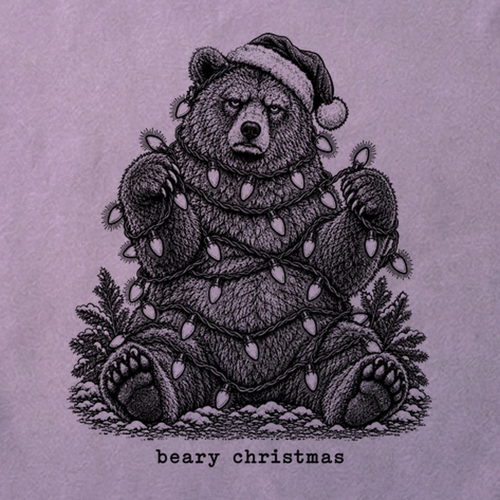 Beary Christmas Cotton T-Shirt