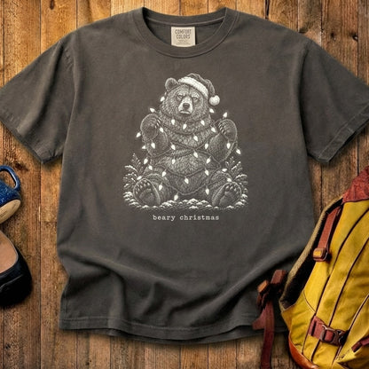 Beary Christmas Cotton T-Shirt