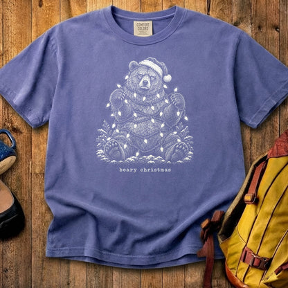 Beary Christmas Cotton T-Shirt