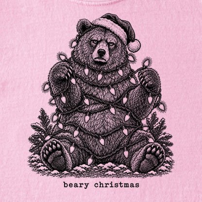 Beary Christmas Kids Cotton T-Shirt