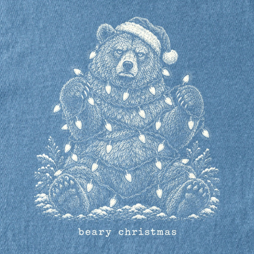 Beary Christmas Kids Cotton T-Shirt