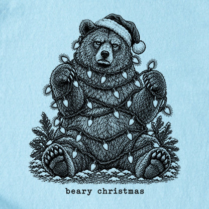 Beary Christmas Kids Cotton T-Shirt