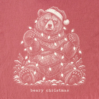 Beary Christmas Kids Cotton T-Shirt