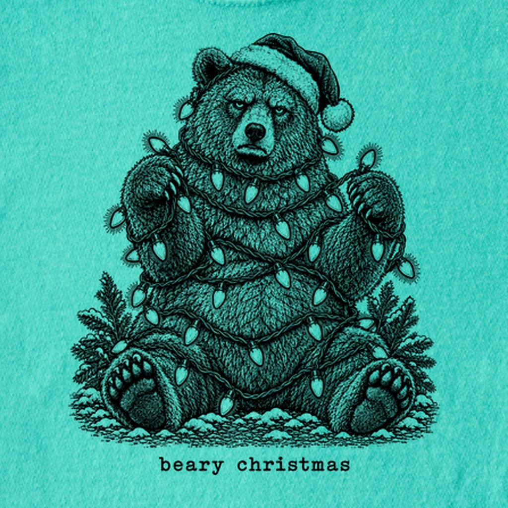 Beary Christmas Kids Cotton T-Shirt