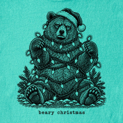Beary Christmas Kids Cotton T-Shirt