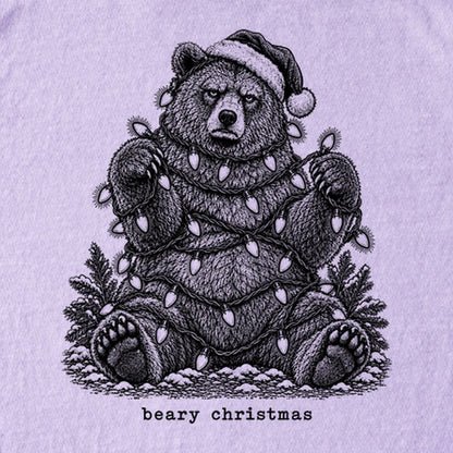 Beary Christmas Kids Cotton T-Shirt