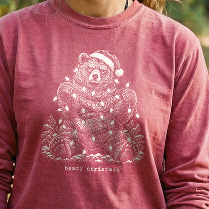 Beary Christmas Premium Long Sleeve
