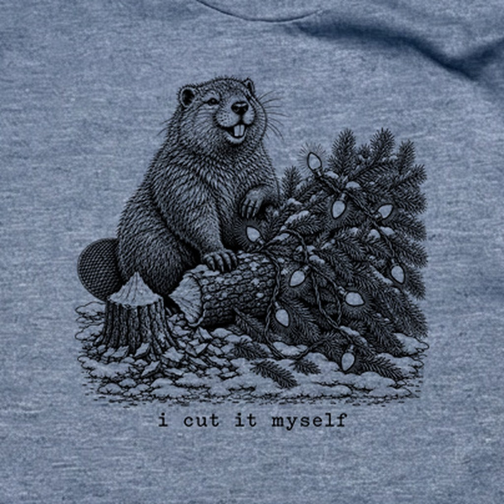 I Cut It Myself Beaver T-Shirt