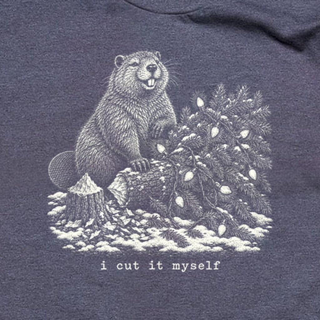 I Cut It Myself Beaver T-Shirt