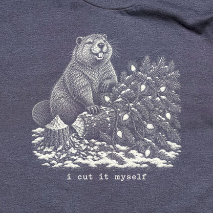 I Cut It Myself Beaver T-Shirt