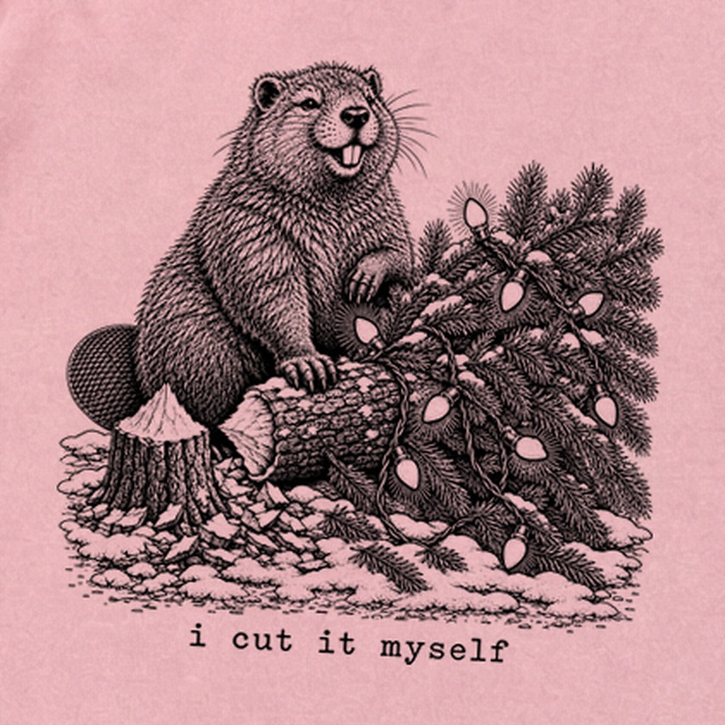 I Cut It Myself Beaver Premium Long Sleeve