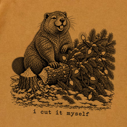 I Cut It Myself Beaver Premium Long Sleeve