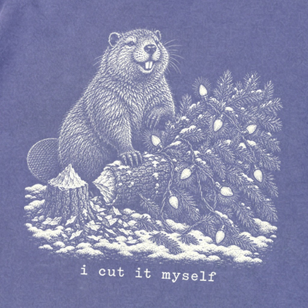 I Cut It Myself Beaver Premium Long Sleeve