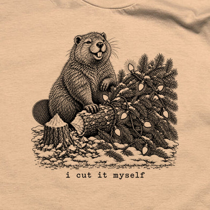 I Cut It Myself Beaver T-Shirt