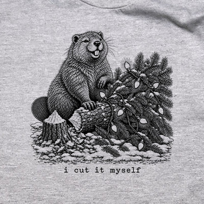 I Cut It Myself Beaver T-Shirt