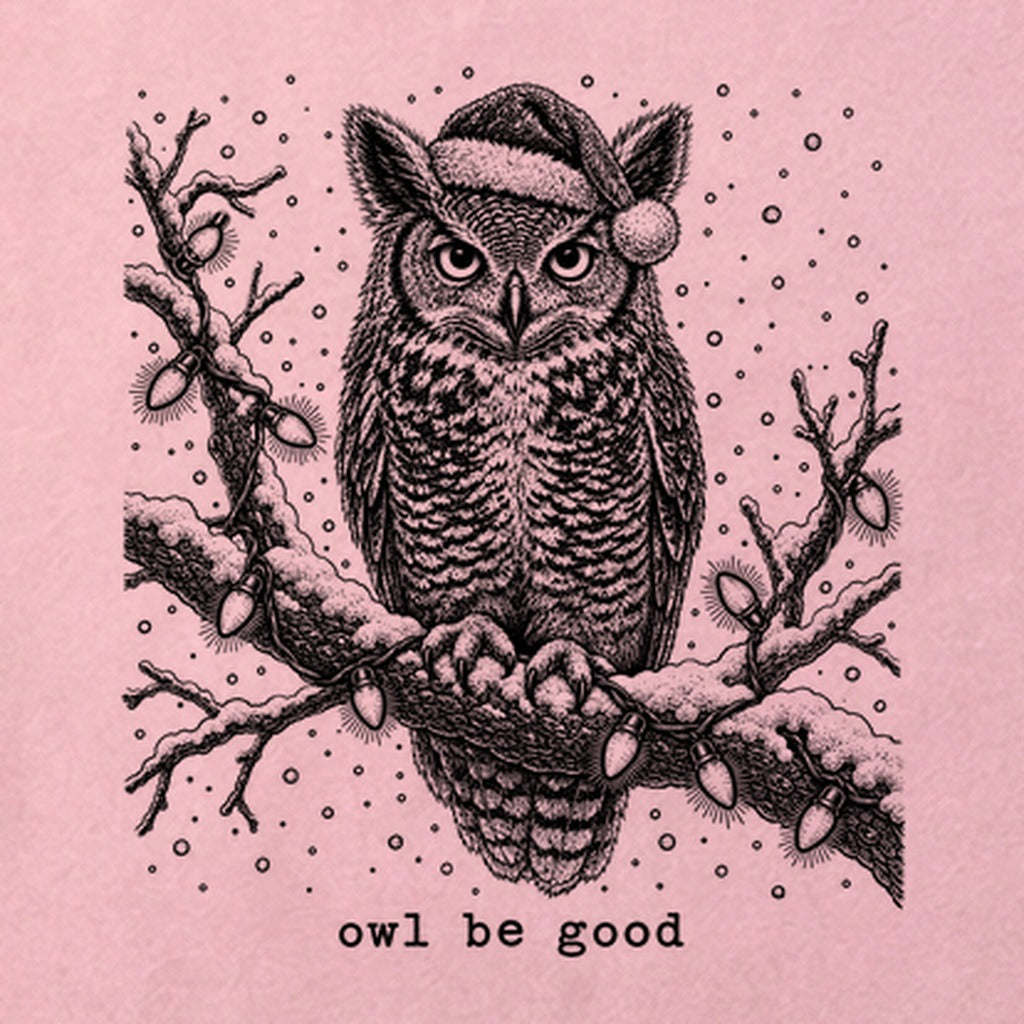 Owl Be Good Cotton T-Shirt