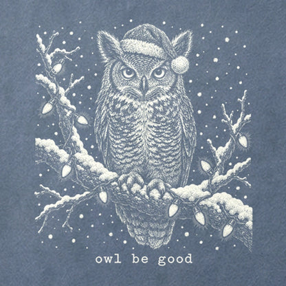 Owl Be Good Cotton T-Shirt