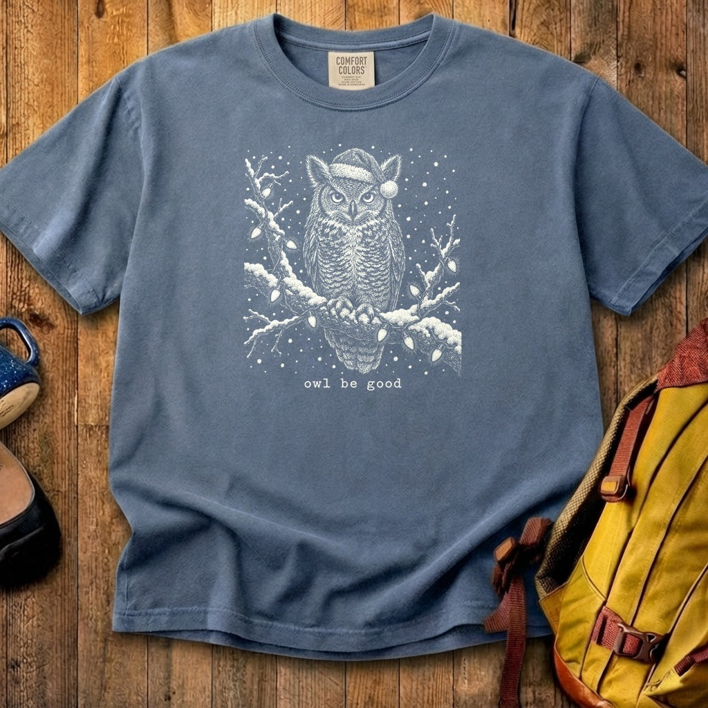 Owl Be Good Cotton T-Shirt