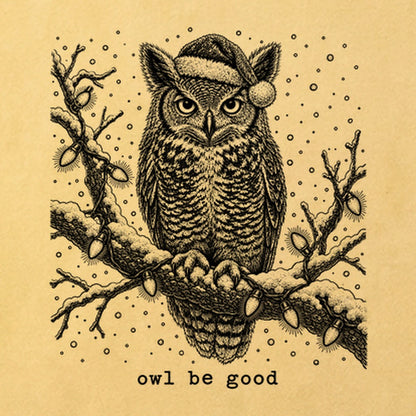 Owl Be Good Cotton T-Shirt