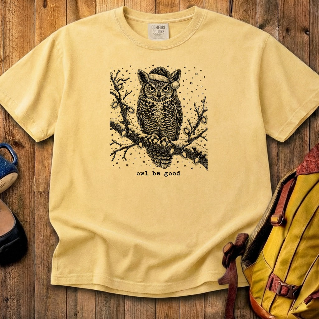 Owl Be Good Cotton T-Shirt