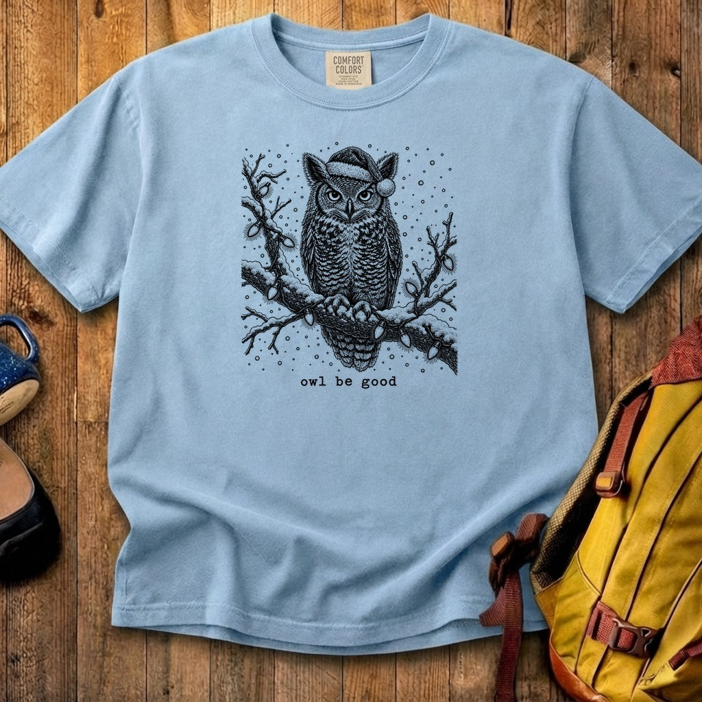 Owl Be Good Cotton T-Shirt