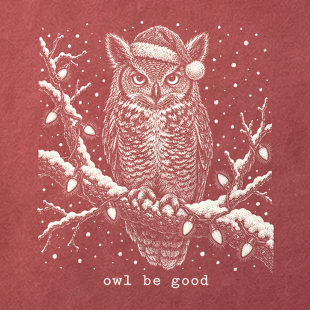 Owl Be Good Cotton T-Shirt