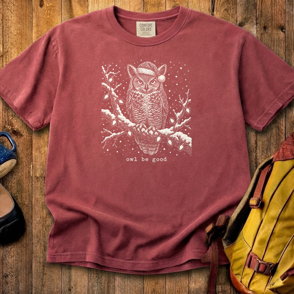 Owl Be Good Cotton T-Shirt