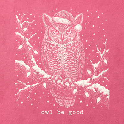 Owl Be Good Cotton T-Shirt
