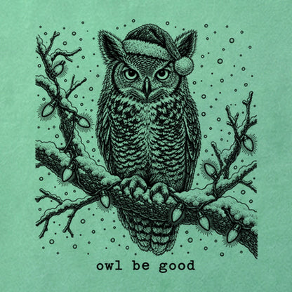 Owl Be Good Cotton T-Shirt