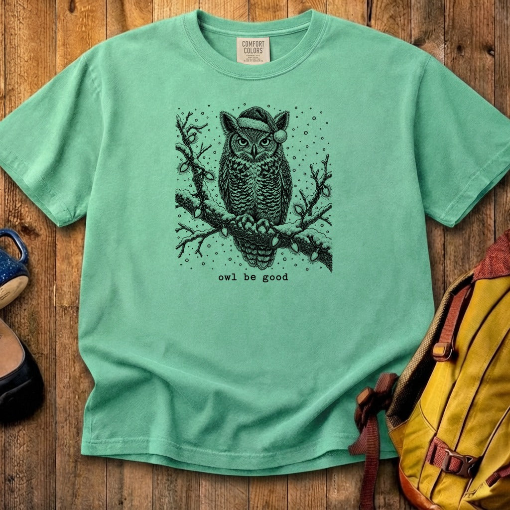 Owl Be Good Cotton T-Shirt