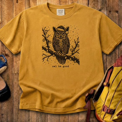 Owl Be Good Cotton T-Shirt