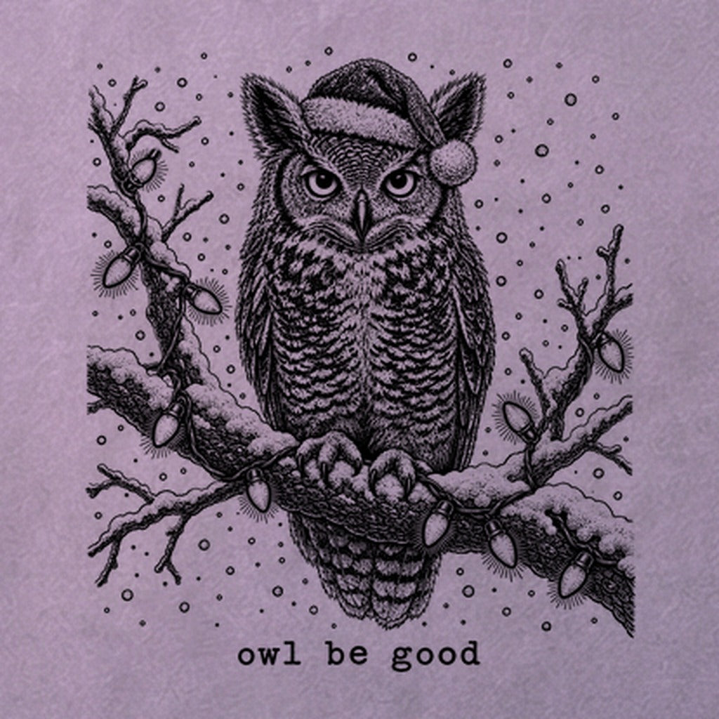 Owl Be Good Cotton T-Shirt
