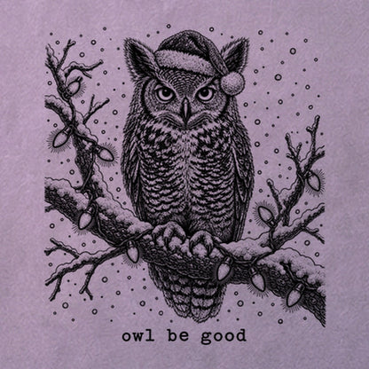 Owl Be Good Cotton T-Shirt