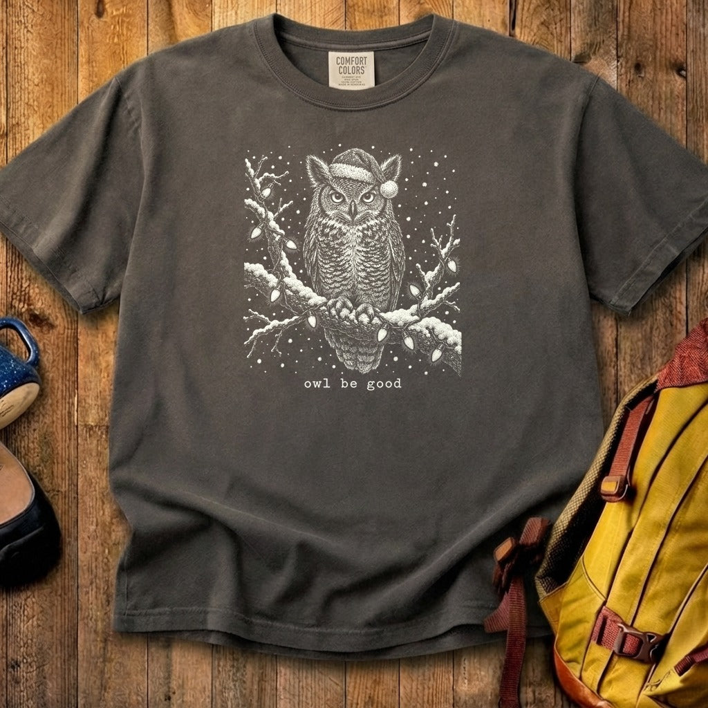 Owl Be Good Cotton T-Shirt