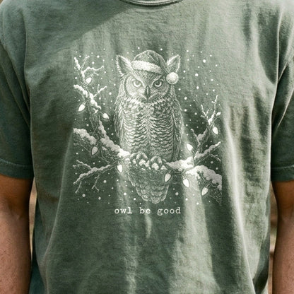 Owl Be Good Cotton T-Shirt