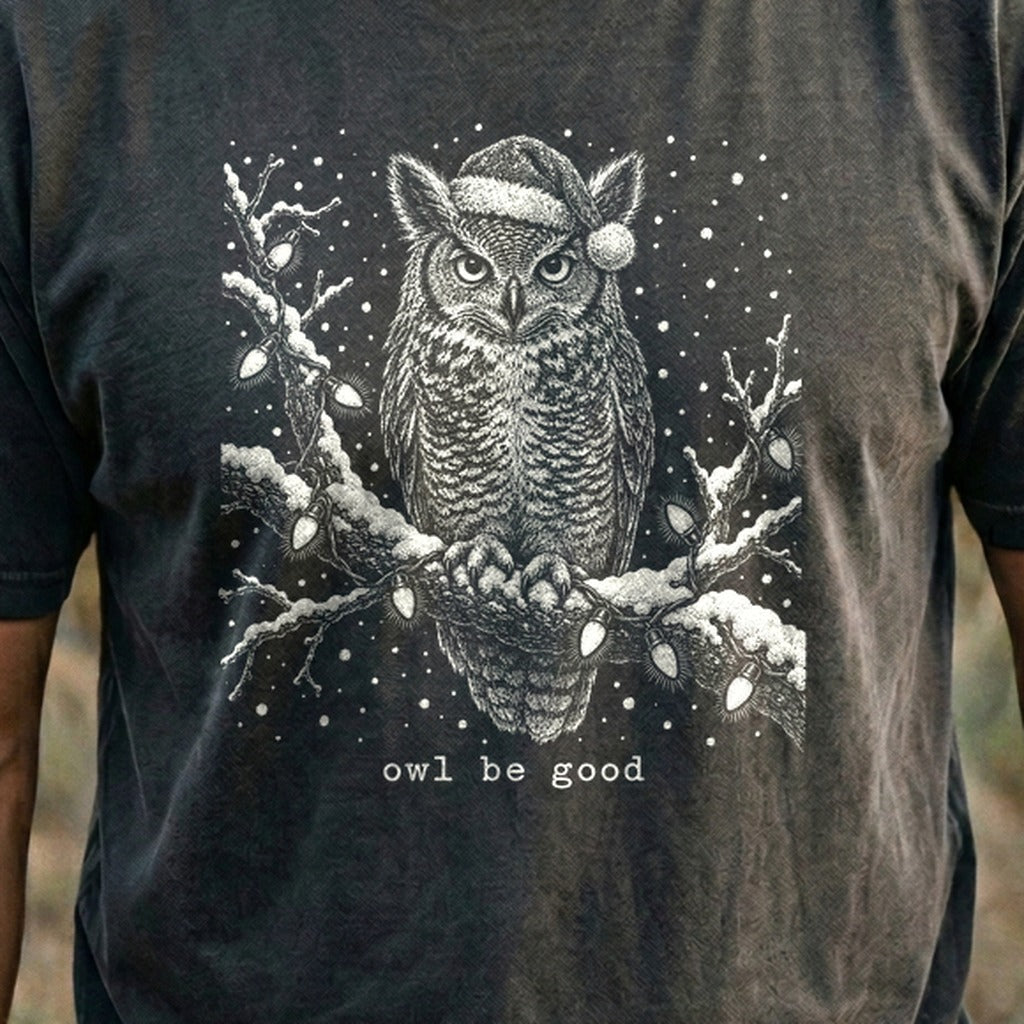 Owl Be Good Cotton T-Shirt