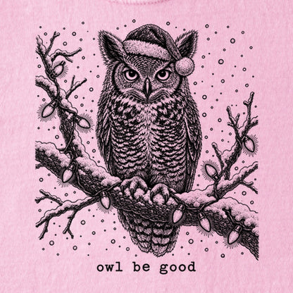 Owl Be Good Kids Cotton T-Shirt