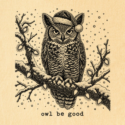 Owl Be Good Kids Cotton T-Shirt