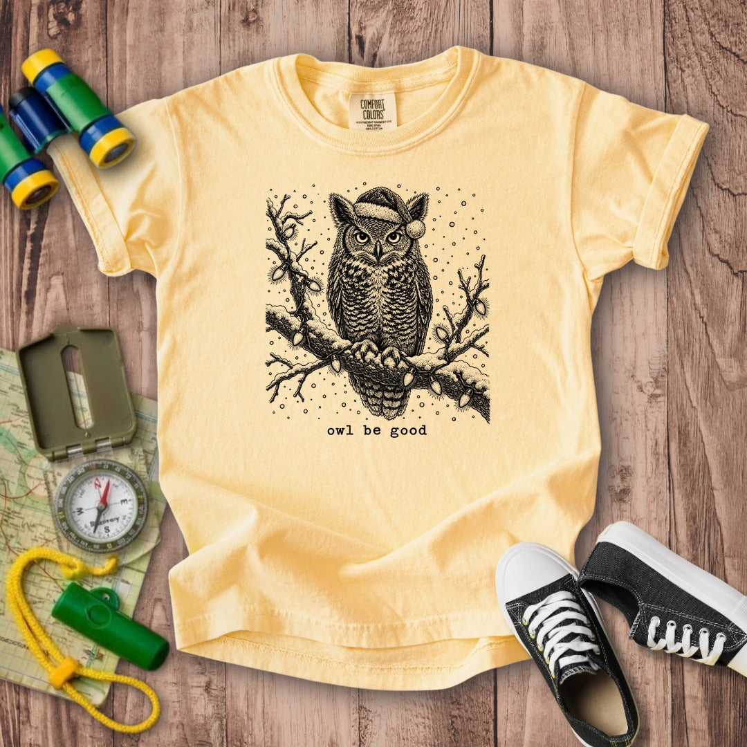 Owl Be Good Kids Cotton T-Shirt