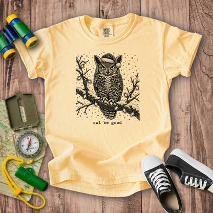 Owl Be Good Kids Cotton T-Shirt
