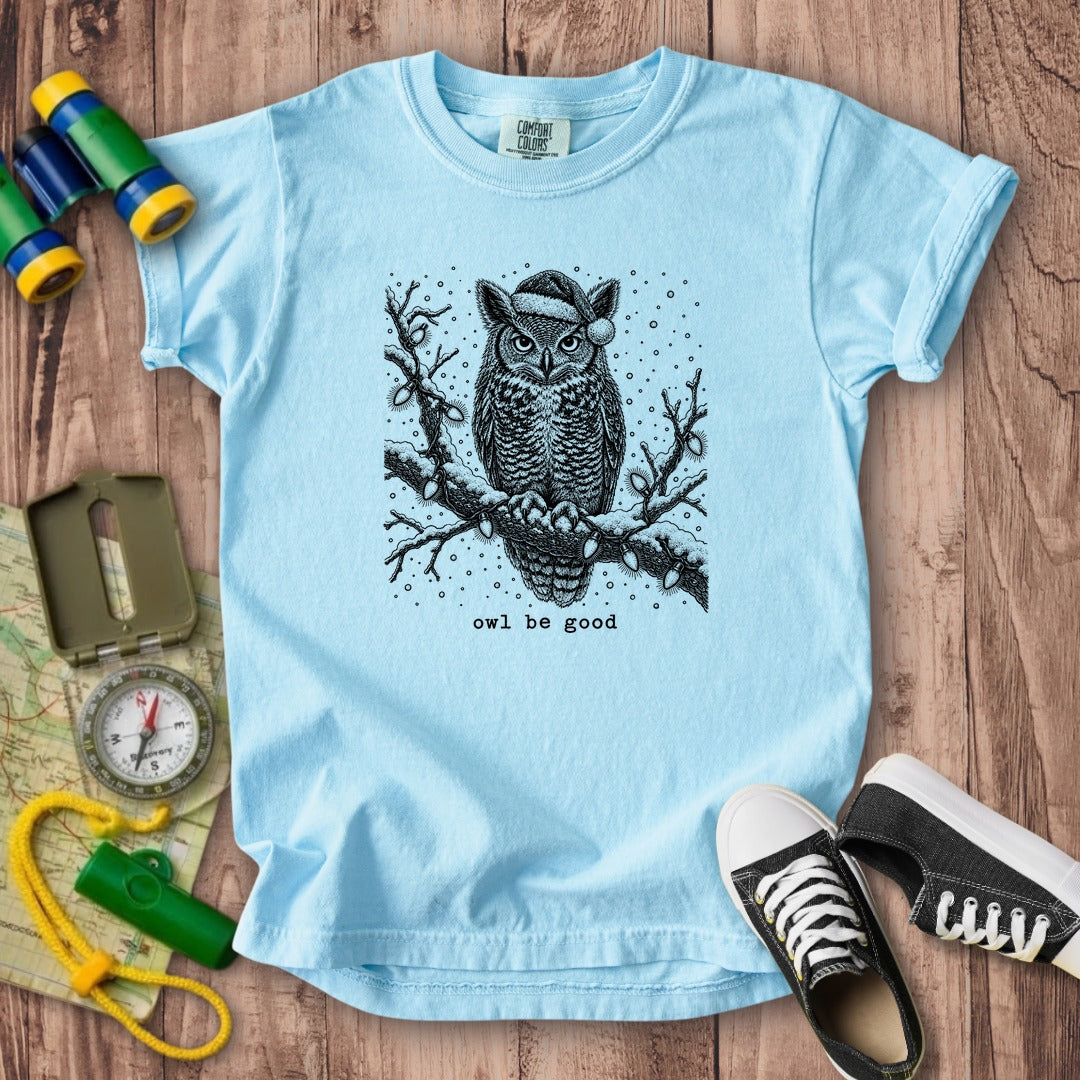 Owl Be Good Kids Cotton T-Shirt