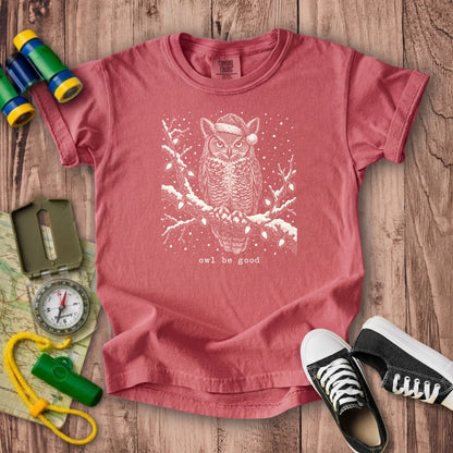Owl Be Good Kids Cotton T-Shirt