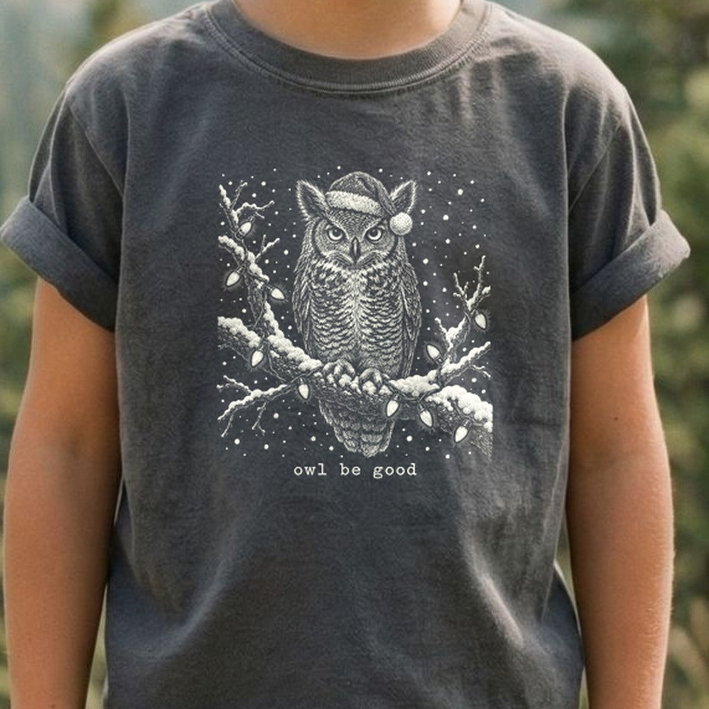 Owl Be Good Kids Cotton T-Shirt