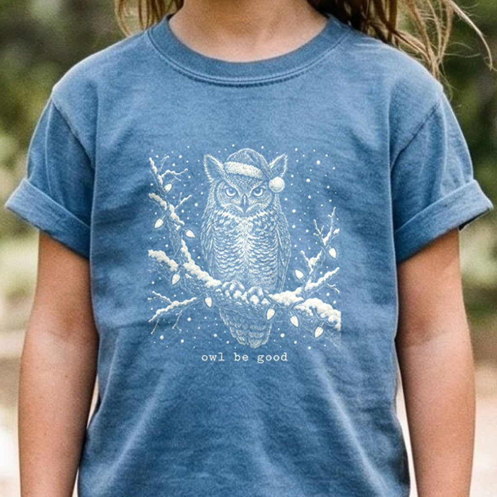 Owl Be Good Kids Cotton T-Shirt