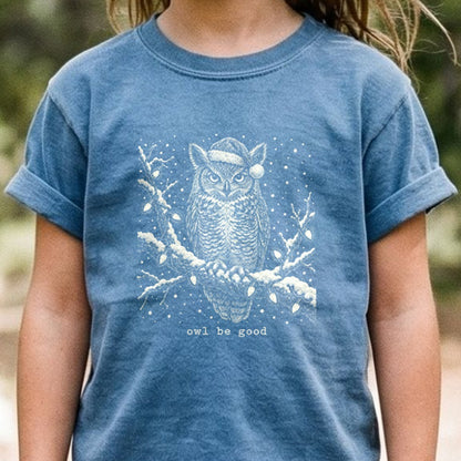 Owl Be Good Kids Cotton T-Shirt