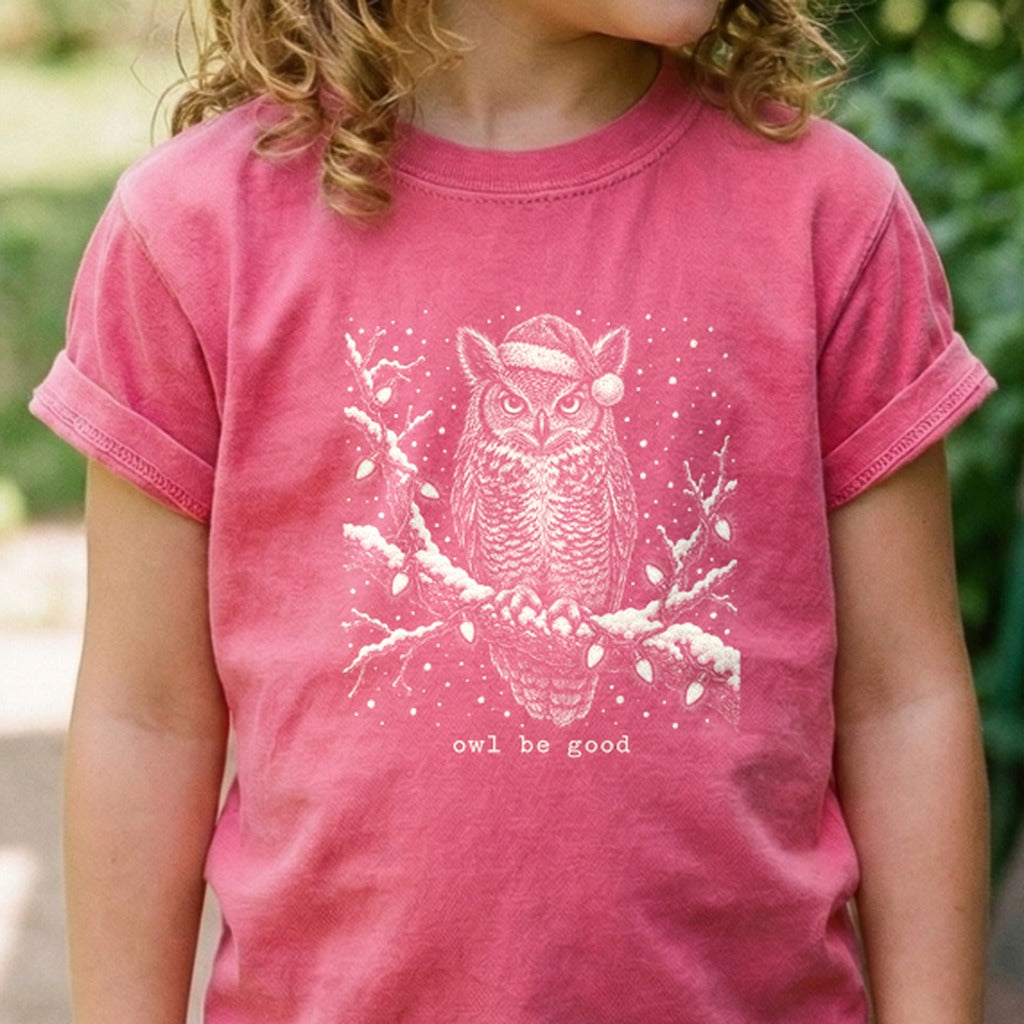 Owl Be Good Kids Cotton T-Shirt