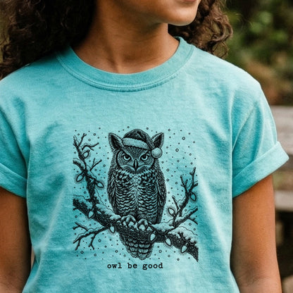 Owl Be Good Kids Cotton T-Shirt