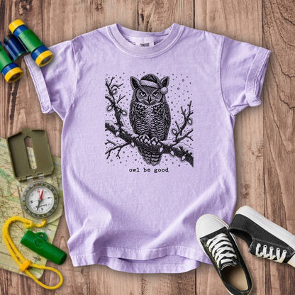 Owl Be Good Kids Cotton T-Shirt