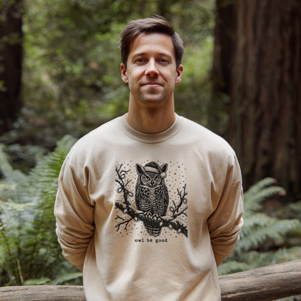Owl Be Good Crewneck Sweatshirt