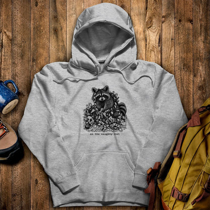 On the Naughty List Raccoon Hoodie
